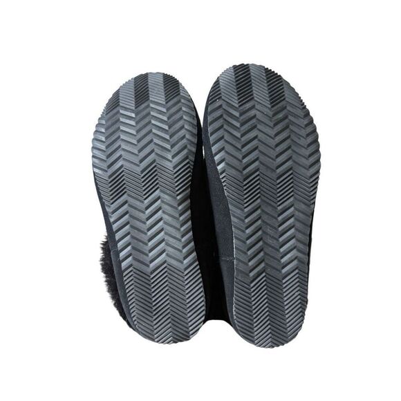 Sorel Go Coffee Run Faux Fur Slippers size 8 Black - Picture 6 of 10